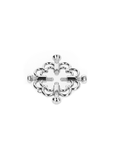 KINK PINZAS PARA PEZONES FLOR METALICA