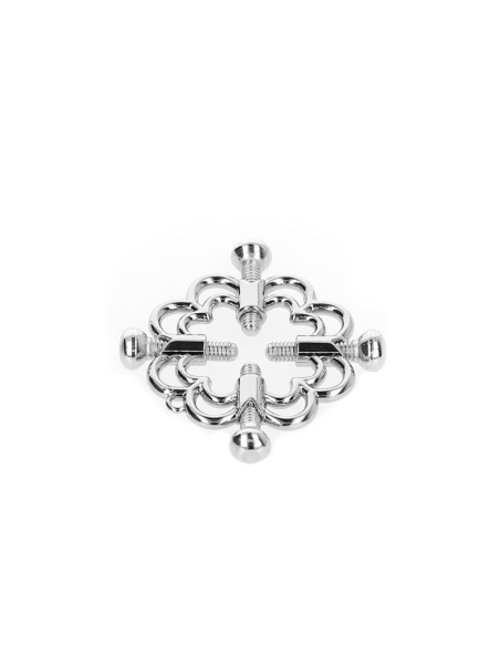 KINK PINZAS PARA PEZONES FLOR METALICA