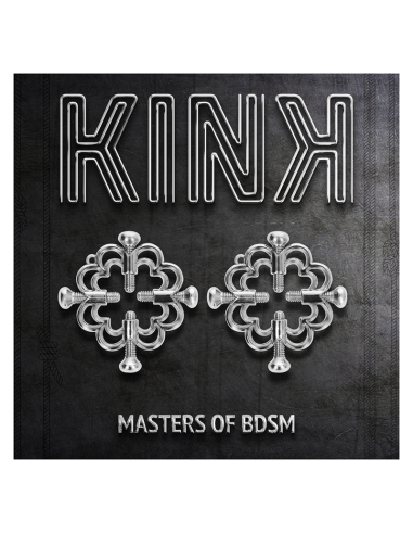 KINK PINZAS PARA PEZONES FLOR METALICA