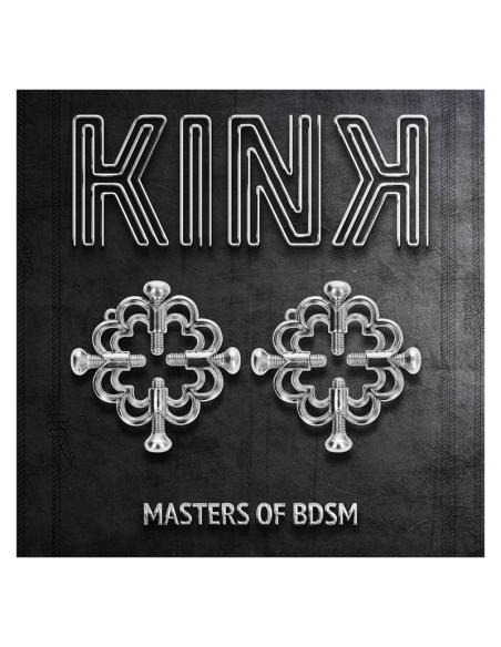 KINK PINZAS PARA PEZONES FLOR METALICA