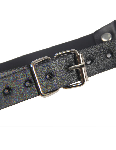 SUBBLIME 953720 PINZAS PARA EL PECHO CON CORREA DE CUERO BONDAGE NEGRO TALLA UNICA SUBBLIME 953720 PINZAS PARA EL PECHO CON CORREA DE CUERO BONDAGE NEGRO TALLA UNICA