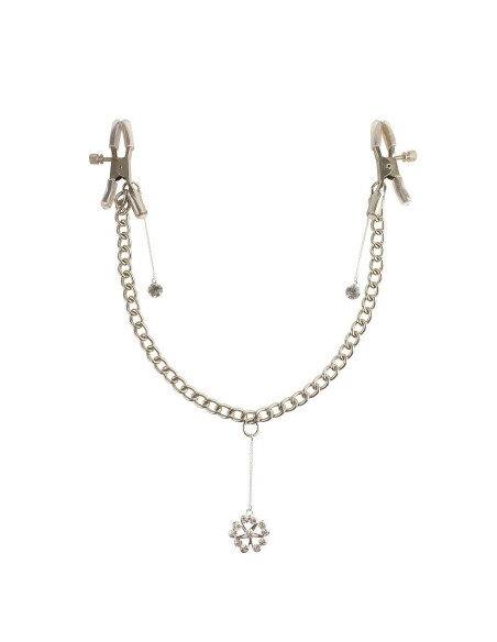 FETISH FANTASY SERIES PINZAS CON CADENA PARA PEZONES TREBOL FETISH FANTASY SERIES PINZAS CON CADENA PARA PEZONES TREBOL