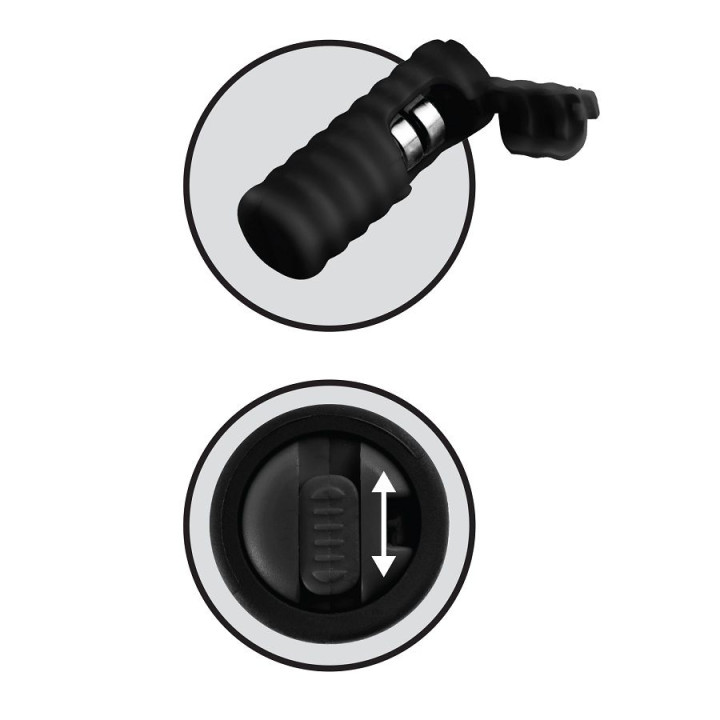 FETISH FANTASY LIMITED EDITION ONDAS ESTIMULADORAS DE SILICONA PARA PEZONES VIBRADOR