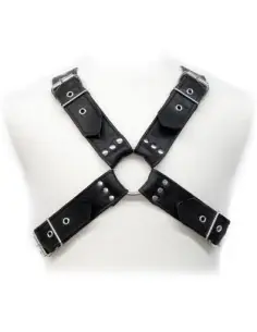 LEATHER BODY BUCKLES HARNESS