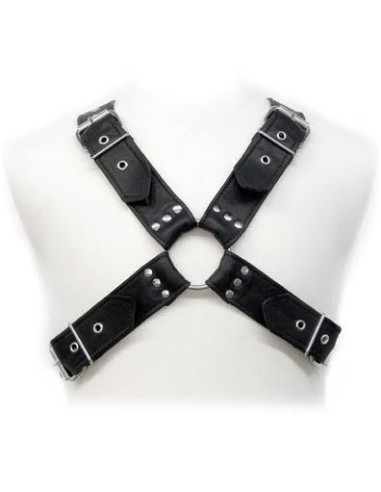 LEATHER BODY BUCKLES HARNESS