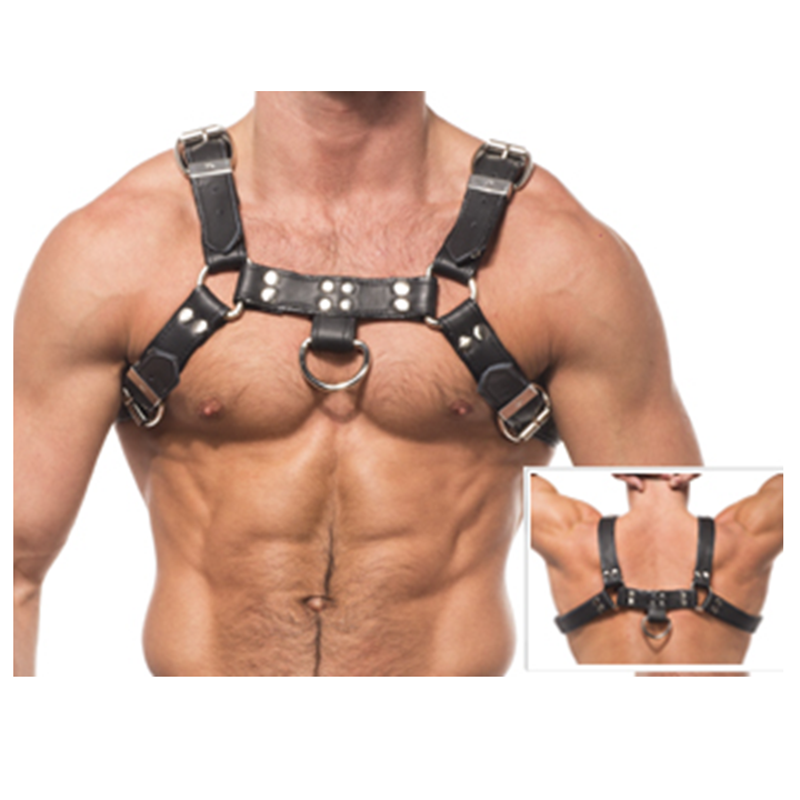 LEATHER BODY CHAIN HARNESS III