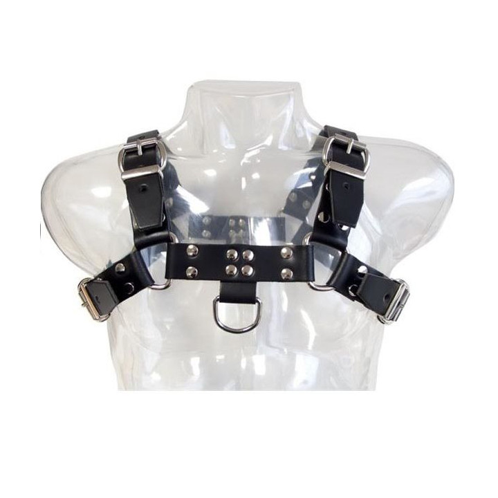 LEATHER BODY CHAIN HARNESS III
