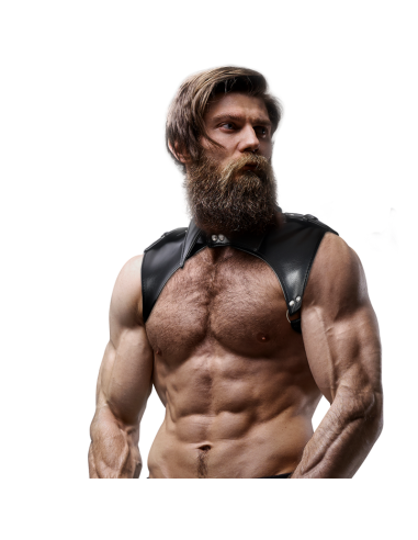 FETISH SUBMISSIVE ATTITUDE ARNES BRIGADE AJUSTABLE ECOPIEL CUELLO HOMBRE