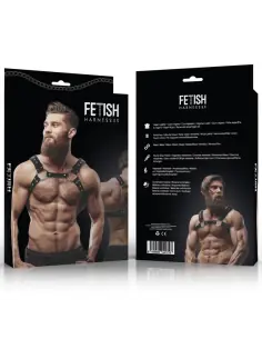 FETISH SUBMISSIVE ATTITUDE ARNES ECOPIEL PECHO CON TACHUELAS HOMBRE 2