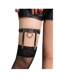 SUBBLIME 953744 LIGA PUNK DE CUERO AJUSTABLE NEGRO TALLA UNICA 2