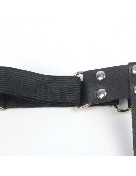 SUBBLIME 953744 LIGA PUNK DE CUERO AJUSTABLE NEGRO TALLA UNICA SUBBLIME 953744 LIGA PUNK DE CUERO AJUSTABLE NEGRO TALLA UNICA