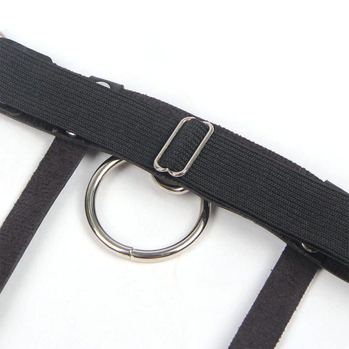 SUBBLIME 953744 LIGA PUNK DE CUERO AJUSTABLE NEGRO TALLA UNICA