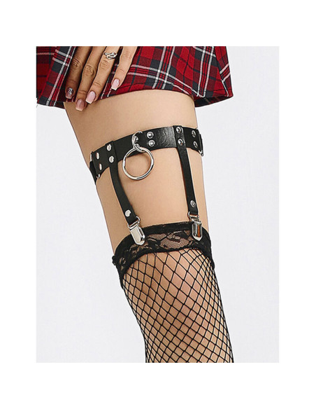 SUBBLIME 953744 LIGA PUNK DE CUERO AJUSTABLE NEGRO TALLA UNICA SUBBLIME 953744 LIGA PUNK DE CUERO AJUSTABLE NEGRO TALLA UNICA