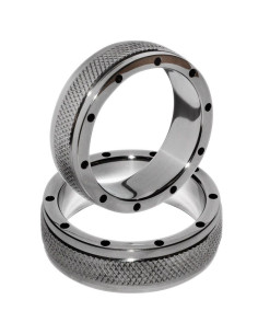 METAL HARD ANILLO METAL PARA PENE Y TESTICULOS 50 MM 2