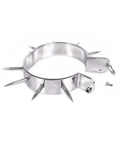 METAL HARD COLLAR ESCLAVO BDSM CON PUNTAS 2