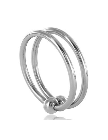METAL HARD DOUBLE GLANS RING 32MM