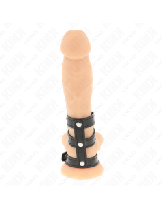 KINK ANILLO PENE POLIPIEL TRIPLE CON CIERRE A PRESION 2