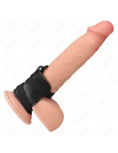 KINK ANILLO PENE CUERO CON CORREAS AJUSTABLES