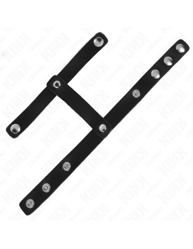 KINK ANILLO PENE Y CORREA DIVISORA DE BOLAS CUERO AJUSTABLE