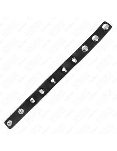 KINK ANILLO PENE CUERO CON PUAS 215 X 16 CM