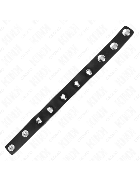 KINK ANILLO PENE CUERO CON PUAS 215 X 16 CM