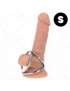 KINK ANILLO PENE TRIPLE METAL CROMADO 32 CM A 45 CM