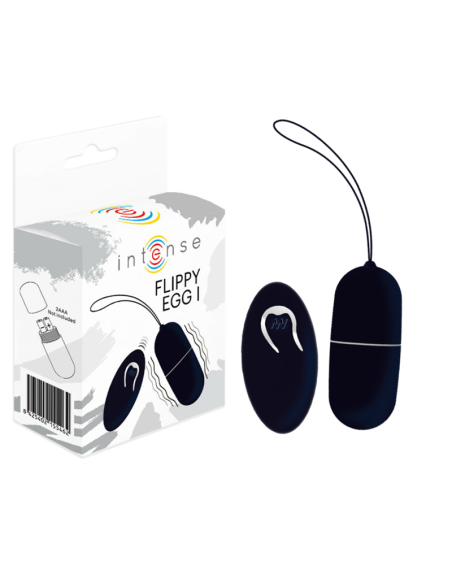 INTENSE FLIPPY I HUEVO CONTROL REMOTO NEGRO