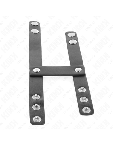 KINK ANILLO PENE DOBLE POLIPIEL AJUSTABLE