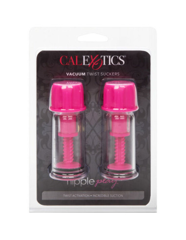 CALEXOTICS VACCUM TWIST ONDAS ESTIMULADORASES PEZONES ROSA