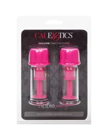 CALEXOTICS VACCUM TWIST ONDAS ESTIMULADORASES PEZONES ROSA