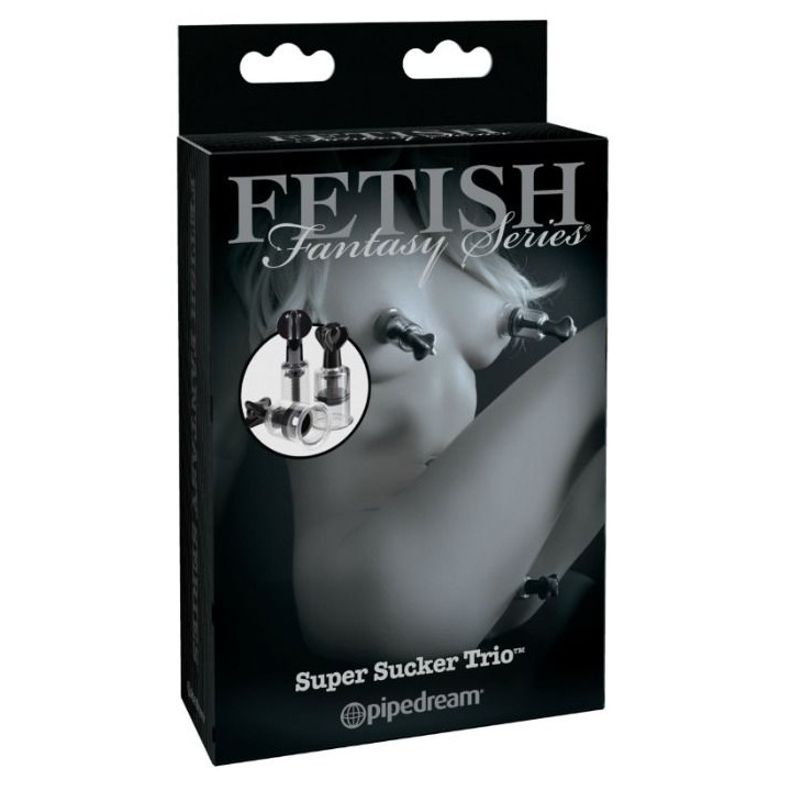 FETISH FANTASY LIMITED EDITION TRIO SUPER ONDAS ESTIMULADORAS PEZONES Y CLITORIS