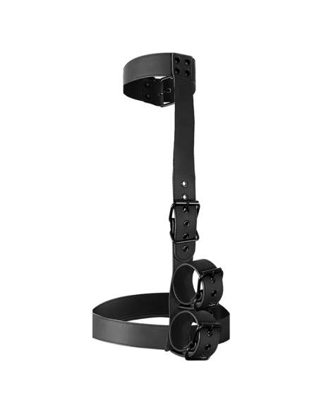 FETISH SUBMISSIVE BONDAGE CONJUNTO DE SUJECION PARA EL CUERPO DE CUELLO Y MUNEQUERAS FETISH SUBMISSIVE BONDAGE CONJUNTO DE SUJECION PARA EL CUERPO DE CUELLO Y MUNEQUERAS