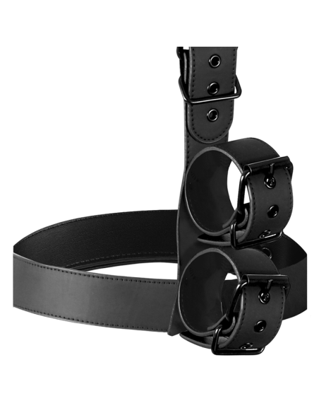 FETISH SUBMISSIVE BONDAGE CONJUNTO DE SUJECION PARA EL CUERPO DE CUELLO Y MUNEQUERAS FETISH SUBMISSIVE BONDAGE CONJUNTO DE SUJECION PARA EL CUERPO DE CUELLO Y MUNEQUERAS