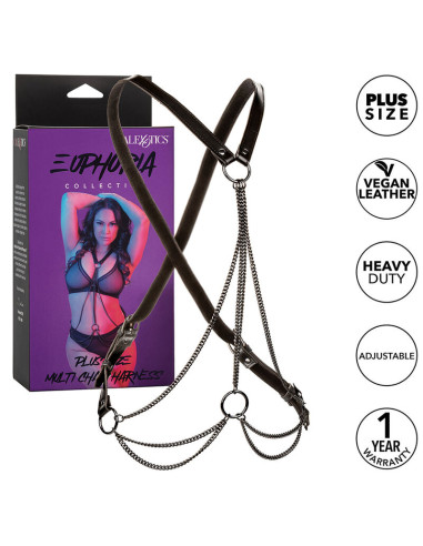 CALEXOTICS EUPHORIA ARNES DE MULTIPLES CADENAS PREMIUM TALLA PLUS