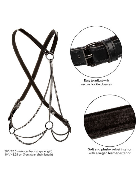 CALEXOTICS EUPHORIA ARNES DE MULTIPLES CADENAS PREMIUM TALLA PLUS CALEXOTICS EUPHORIA ARNES DE MULTIPLES CADENAS PREMIUM TALLA PLUS