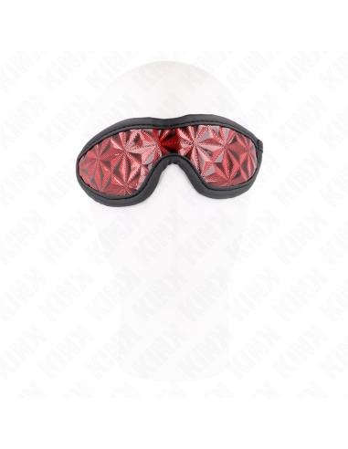 KINK VENDA CON PATRON DE DIAMANTES ROJO 205 x 6 CM