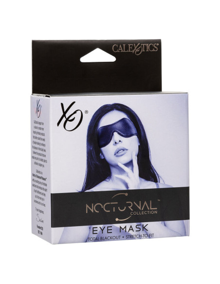 CALEXOTICS NOCTURNAL ANTIFAZ CUERO NEGRO CALEXOTICS NOCTURNAL ANTIFAZ CUERO NEGRO