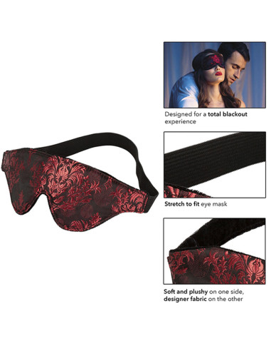 CALEXOTICS SCANDAL ANTIFAZ OPACO DETALLES ROJO