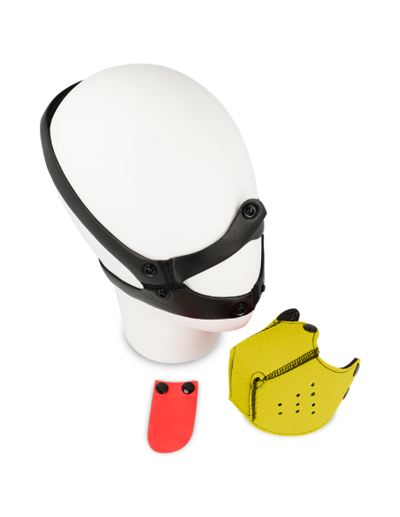 OHMAMA FETISH BOZAL PERRO AMARILLO OHMAMA FETISH BOZAL PERRO AMARILLO