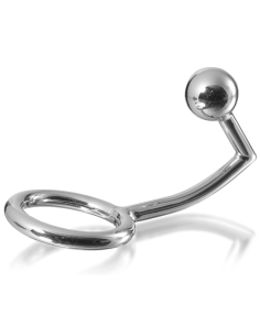 METAL HARD COCK RING ANILLO CON GANCHO INTRUDER ANAL 40MM 2