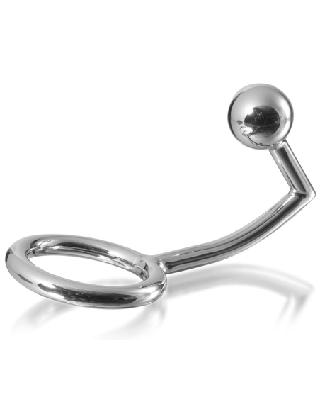 METAL HARD COCK RING ANILLO CON GANCHO INTRUDER ANAL 45MM METAL HARD COCK RING ANILLO CON GANCHO INTRUDER ANAL 45MM