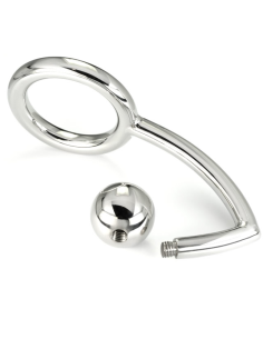 METAL HARD COCK RING ANILLO CON GANCHO INTRUDER ANAL 45MM 2