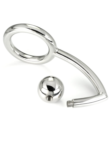 METAL HARD COCK RING ANILLO CON GANCHO INTRUDER ANAL 45MM