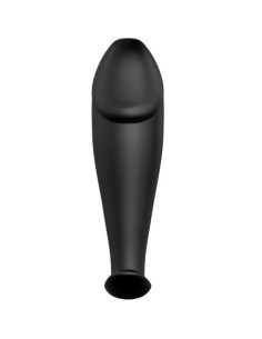 PRETTY LOVE PLUG ANAL SILICONA FORMA PENE NEGRO 2