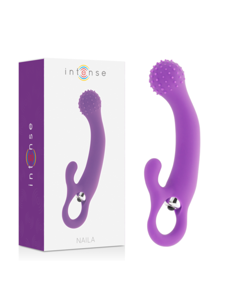 INTENSE NAILA VIBRATING SILICONE LILA