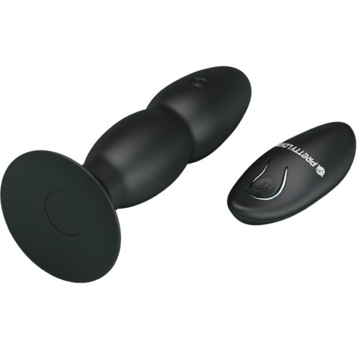 PRETTY LOVE PLUG VIBRADOR Y ROTACION POR CONTROL REMOTO