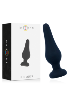 INTENSE ANAL PLUG PIPO S SILICONE NEGRO 98 CM
