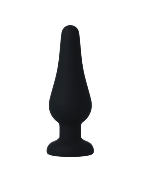 INTENSE ANAL PLUG PIPO M SILICONE NEGRO 11 CM INTENSE ANAL PLUG PIPO M SILICONE NEGRO 11 CM