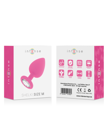 INTENSE SHELKI M PLUG ANAL FUCHSIA