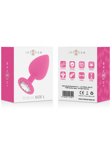 INTENSE SHELKI L PLUG ANAL FUCHSIA INTENSE SHELKI L PLUG ANAL FUCHSIA